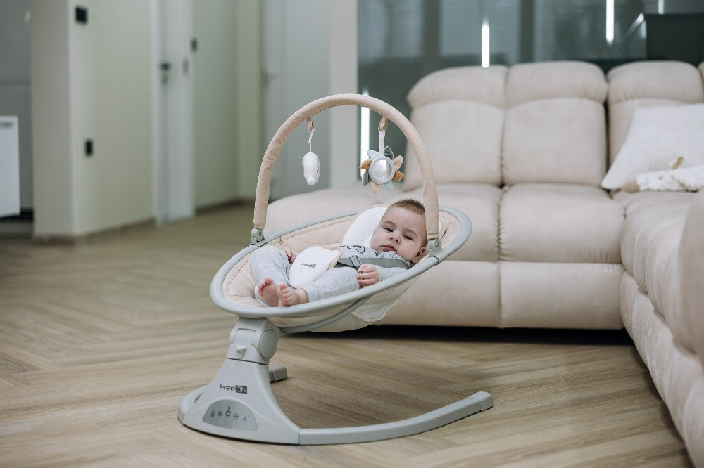 Гойдалка дитяча FreeON Elite, beige Київ - фото 7