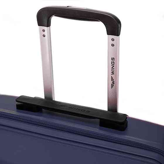 Валіза поліпропіленова WINGS PHX01 велика 75 см синя Київ