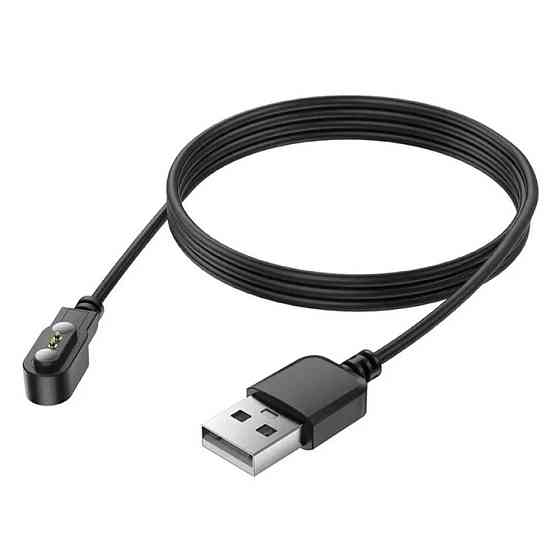Кабель BOROFONE BD13 Smart sports watch charging cable Black Киев