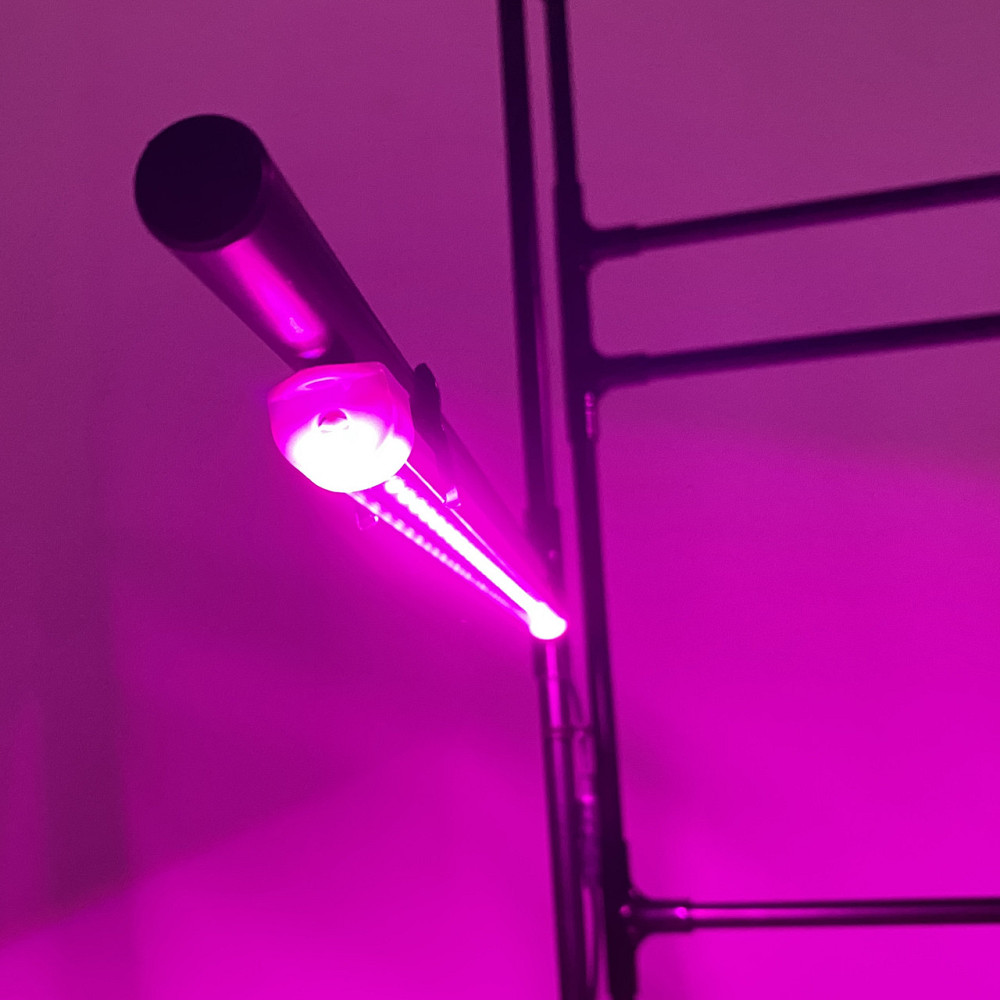 Підлогова східчаста підставка для квітів Barva Bicolor з фітолампами, висока, металева з підвісом го Бориспіль - фото 7