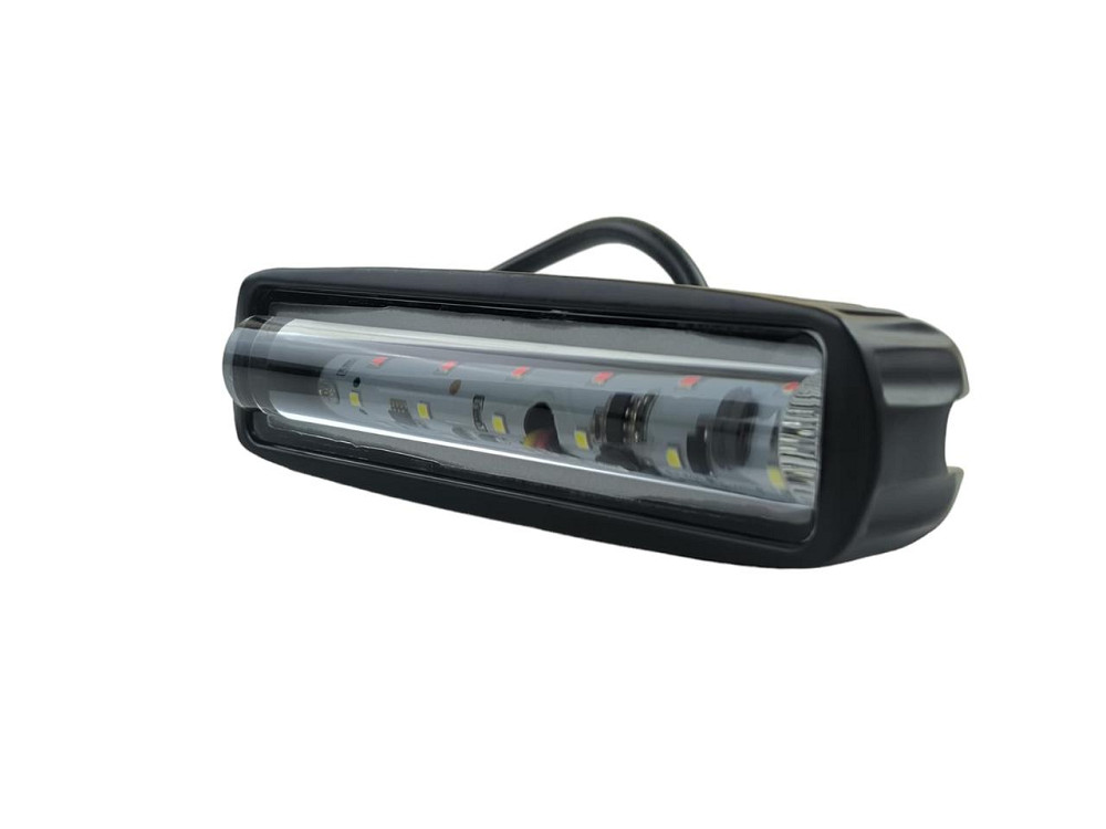 Фара POLICE червоно-синя (6 led, стробоскоп із кріпленням, прямокутна) світлодіодна Мукачево - фото 4