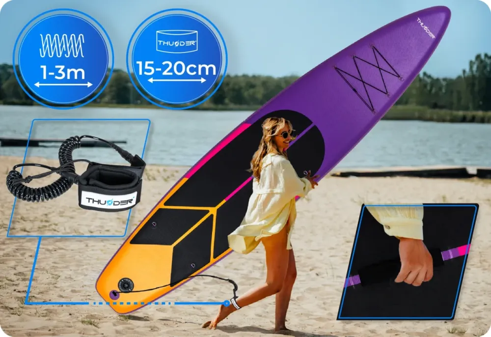 Надувна SUP дошка (Сапборд) THUNDER SHARPE 365 Київ - фото 8