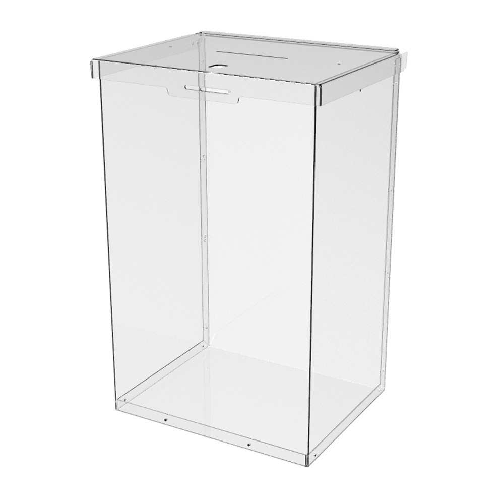 Ящик EKOSTAR с замком для пожертвований и сбора денег 250x200x400. Объем 20 литров Киев - изображение 2