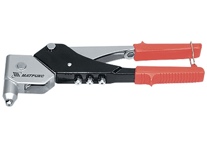 Заклепочник, 263 мм, поворотный 0-360 градусов, заклепки 2,4-3,2-4,0-4,8 мм Полтава - изображение 1