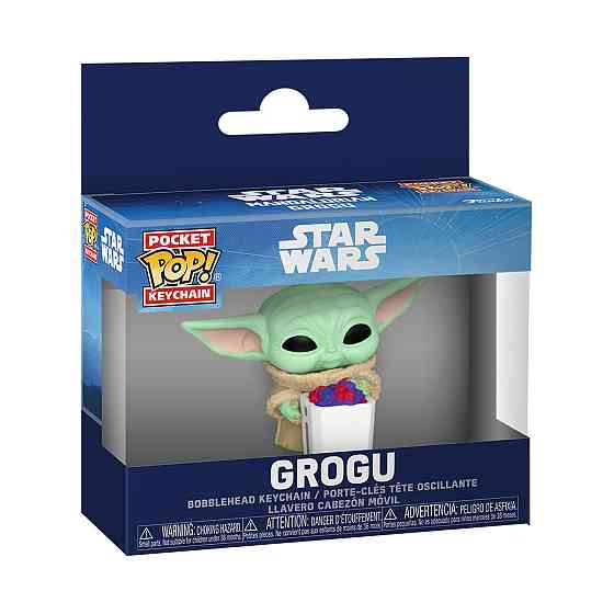 Ігрова фігурка на кліпсі Funko POP! серії Мандалорець і Ґроґу - Ґроґу з попкорном Дніпро