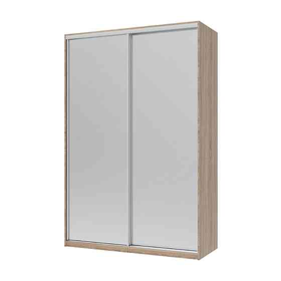 Шкаф-купе двухдверный Doros Сити Лайт 150х60х225 см Дуб сонома/2 Зеркала (DRS-011088) Львов