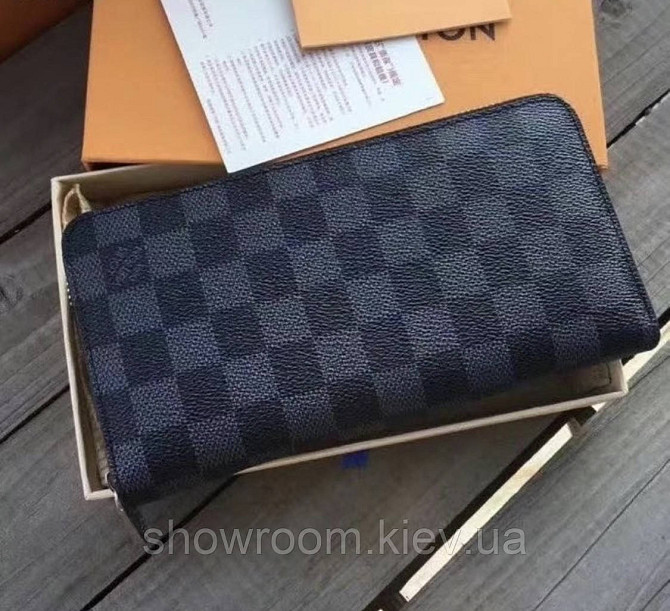 Жіночий гаманець Louis Vuitton (60017) grey Київ - фото 5