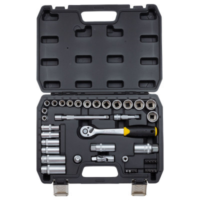 Набор инструментов Sigma насадок торцевых и бит 3/8" 39шт CrV mid (6003601) Винница - изображение 7