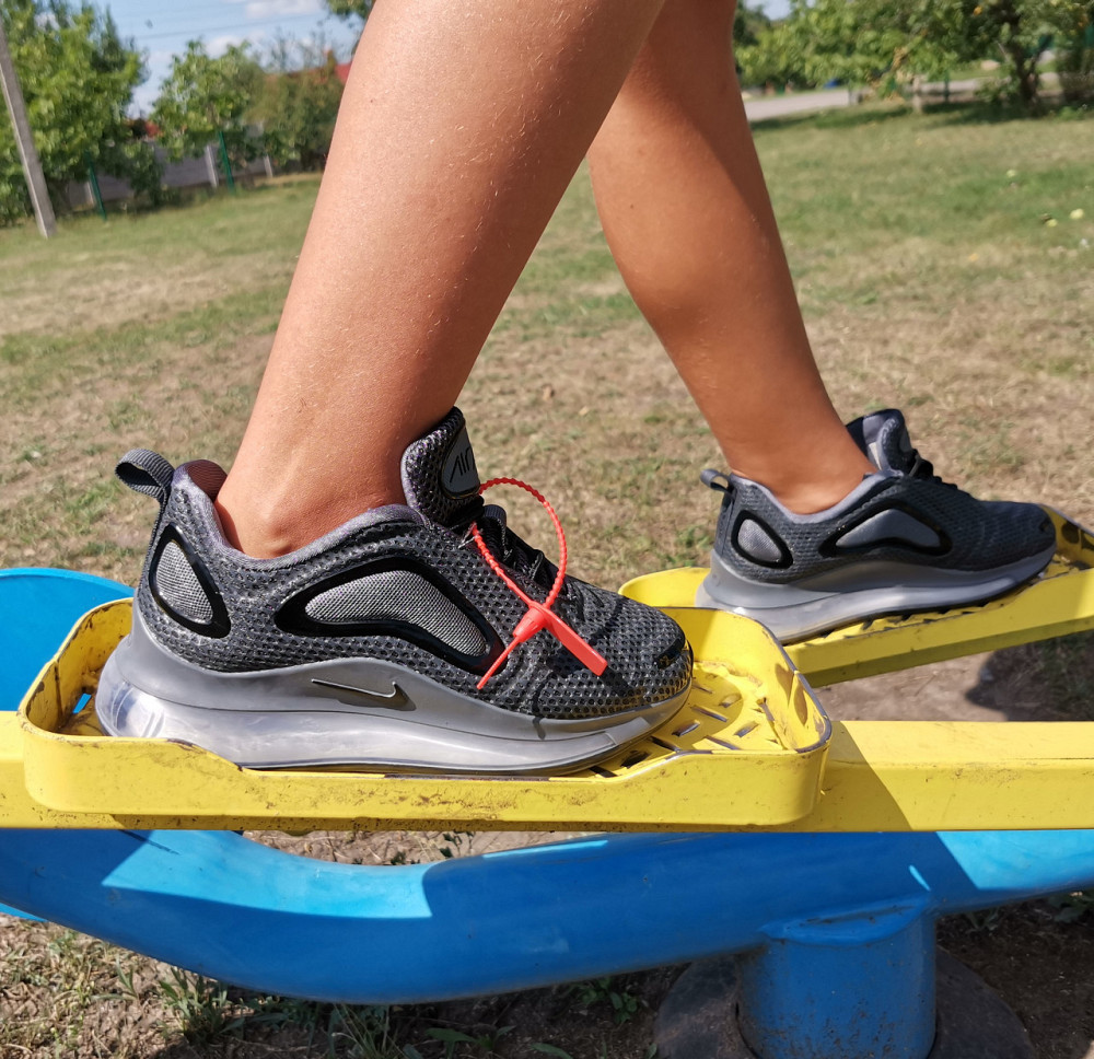 Кросівки Nike 720 Сірі Жіночі Найк з Амортизацією (розміри: 39) Відео Огляд Дніпро - фото 7