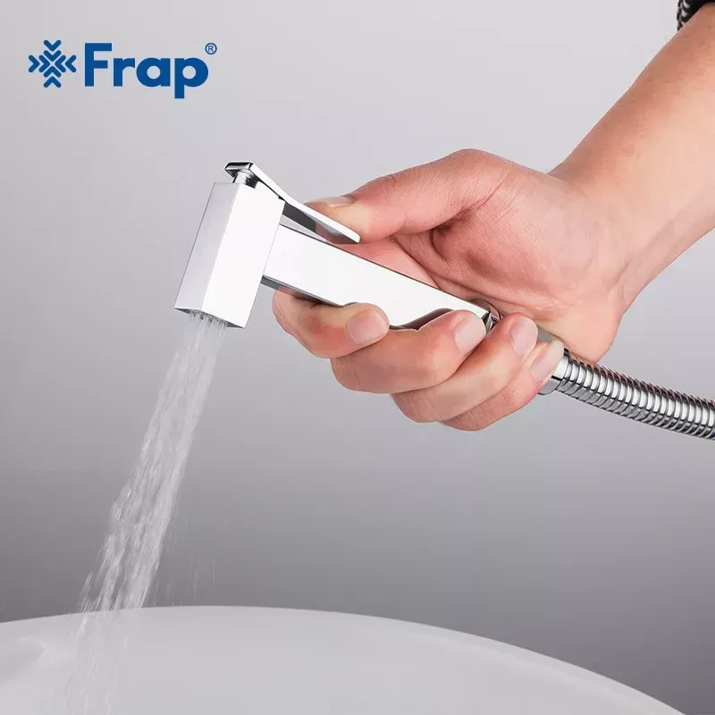 Гигиенический душ скрытого монтажа Frap F7506, хром Киев - изображение 5