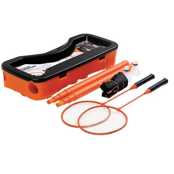 Набір для бадмінтону 2 ракетки + 2 волани + сітка + чохол NILS ZSB1 Київ - фото 1