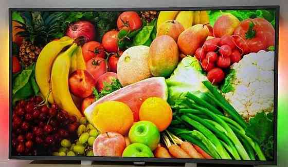 Телевізор Безрамний: 58" 4K UHD, ANBILIGHT Smart PHILIPS 58" PUS7304 Київ