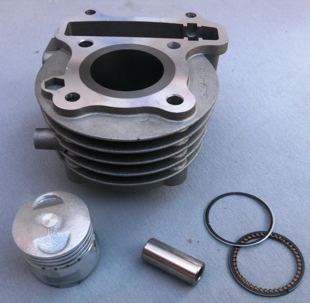 Цилиндр в сборе скутера 4т 50 Мукачево - изображение 1