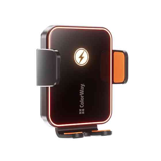 Бездротовий зарядний пристрій ColorWay Ultra-mini 15 W Black (CW-CHAW069Q-BK) ( 22169 ) Харьков