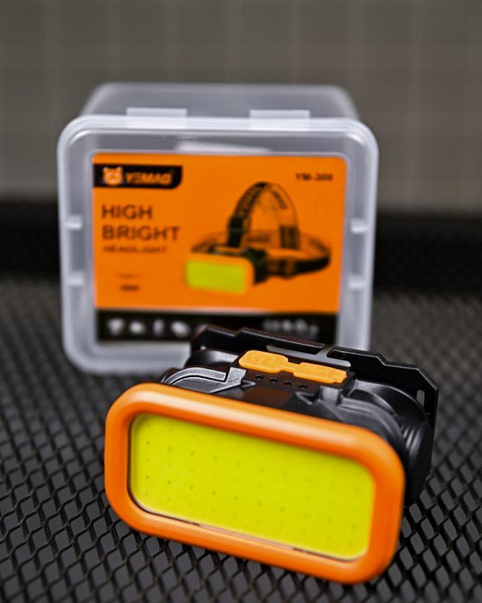 Налобний ліхтарик YM-309 з червоним світлом ПП8146 Одеса - фото 3