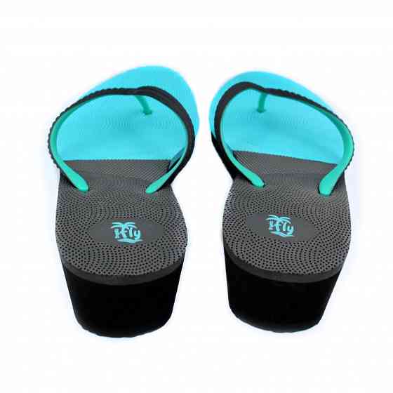 Женские сланцы шлепанцы вьетнамки FLY Fashion Fem,танкетка. Киев