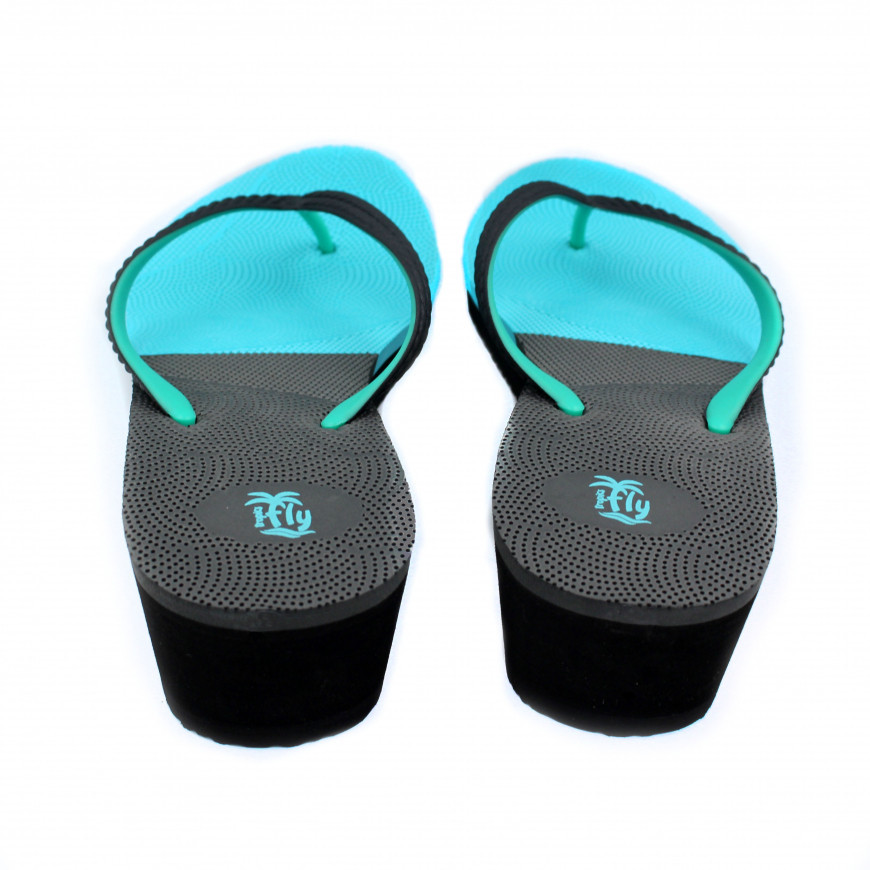 Женские сланцы шлепанцы вьетнамки FLY Fashion Fem,танкетка. Киев - изображение 2