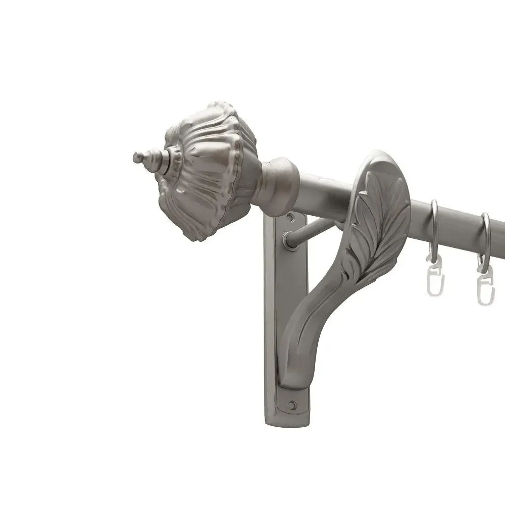 Карниз Orvit Шато металевий однорядний ретро Сатин 25 мм 200 см (00-00011248) Львов - изображение 1