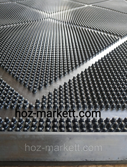 Коврик 75 * 50 см резиновый входной  