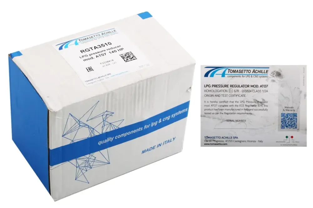 Редуктор ГБО 2-3 поколение электронный до 140л.с./100кВт Tomasetto AT07 Винница - изображение 5