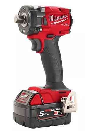 Гайковерт акумуляторний безщітковий 1/2'' MILWAUKEE, M18 FIW2P12-502X, 339Нм, з піном (зарядний пристрій M12-18 FC, 2 акумулятор Одеса
