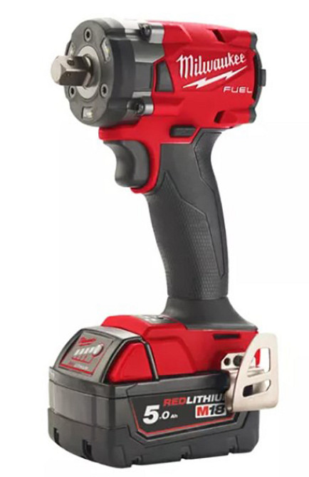 Гайковерт акумуляторний безщітковий 1/2'' MILWAUKEE, M18 FIW2P12-502X, 339Нм, з піном (зарядний пристрій M12-18 FC, 2 акумулятор Одеса - фото 3