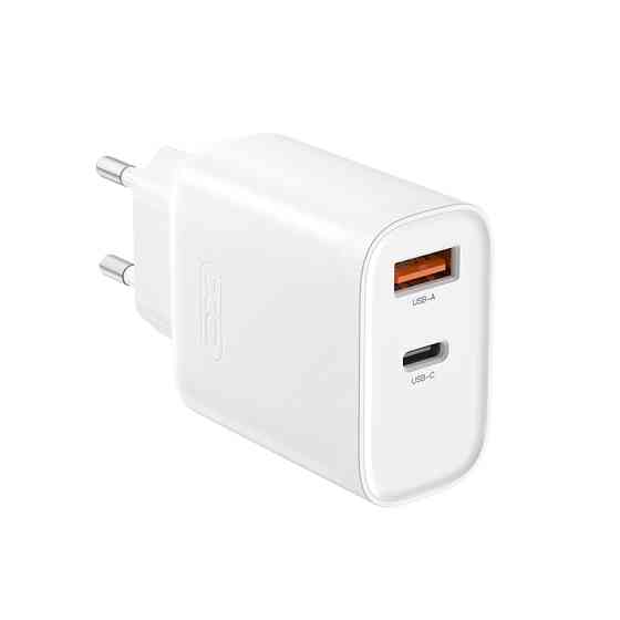 Мережевий зарядний пристрій XO L116 PD30W/QC18W1USB-C+1USB-A білий Львів
