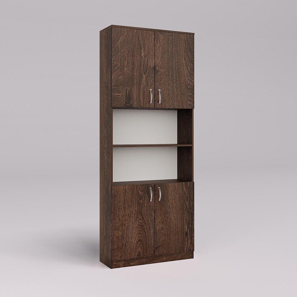 Шкаф офисный ОШ-3, Дуб Конкордия, 800/340/2100 Львов - изображение 1