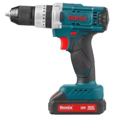 Шуруповерт Ronix акумуляторний 20В, 1.5Ah x 2 (8620) Вінниця - фото 8