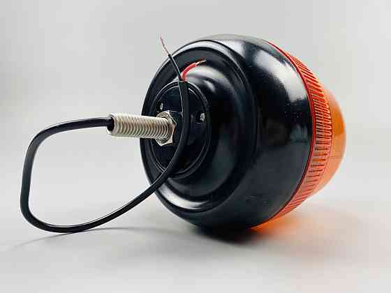 Маячок LED проблисковий 12В/24В 60 LED діодів кріплення на болт-різьблення, багатофункціональна лампа аварійна Мукачево