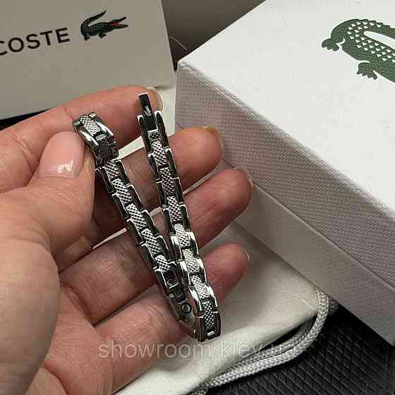 Чоловічий брендовий браслет на руку Lacoste, Лакоста (40194) Київ