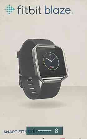 Фітнес-годинник з Пульсометром і GPS FitBit Blaze Black. Київ