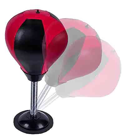 Настільна боксерська груша – антистрес RESTEQ. Надувна боксерська груша + насос у комплекті Київ