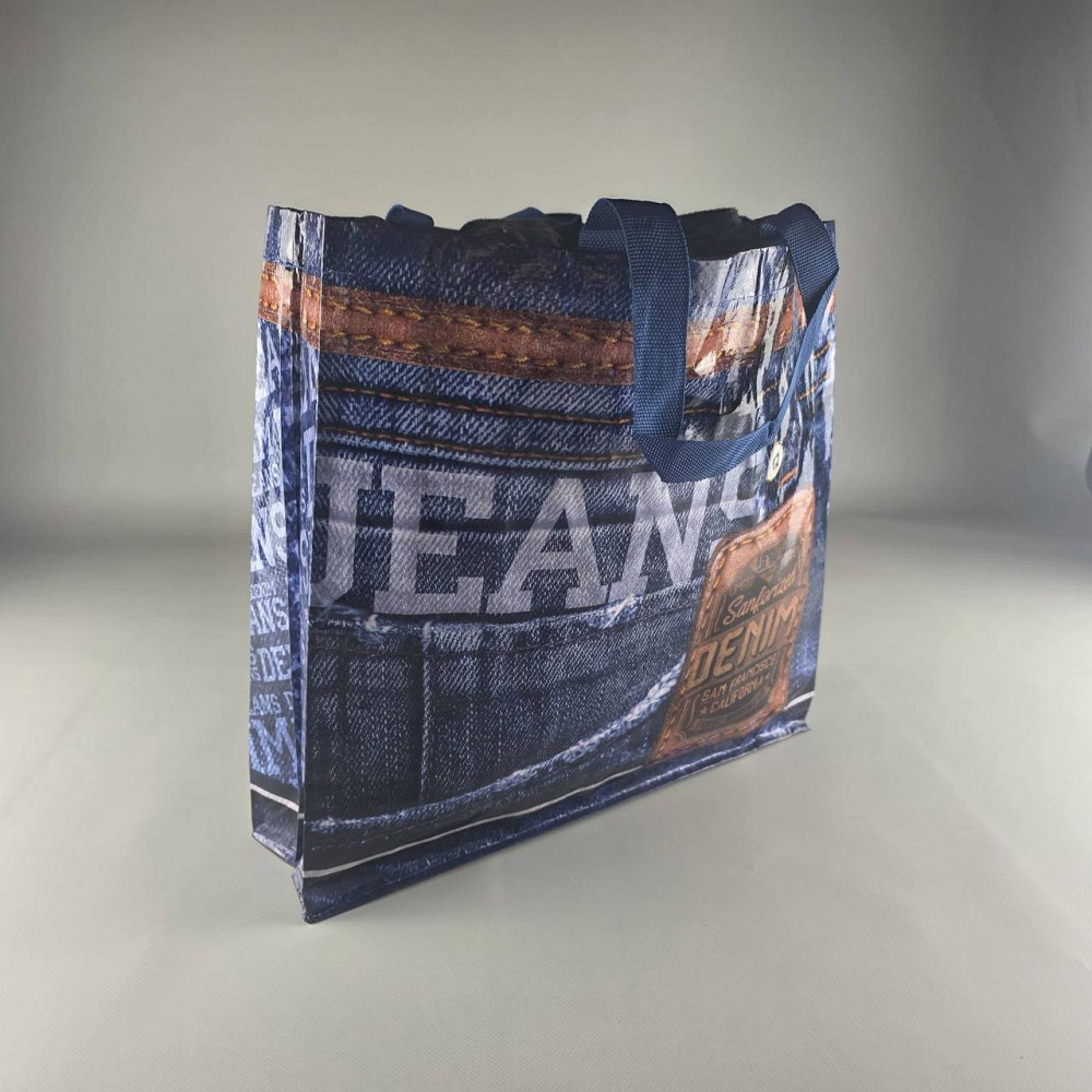 Сумка-шопер 36x34х10 Джинс (1 шт.) Харків - фото 1