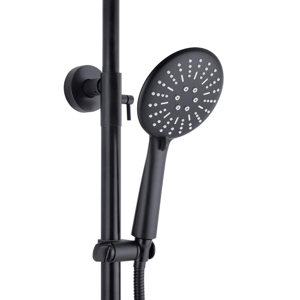 Душевая система для ванны Kroner KRP Edelstahl Klassisch - SCH063 черная Киев - изображение 5