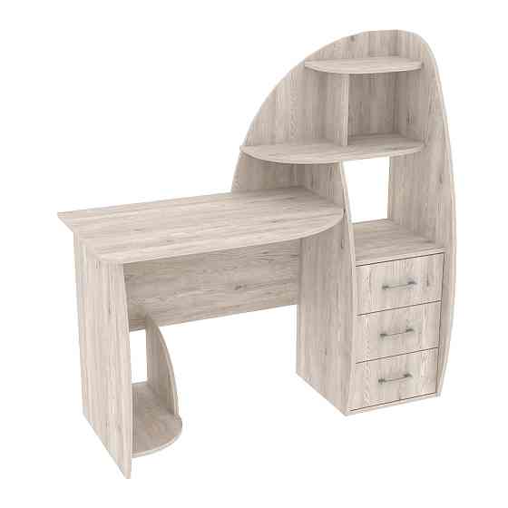 Стіл письмовий СКП-2 №10, Самоа Димчастий, 1300/550/1300 Львів