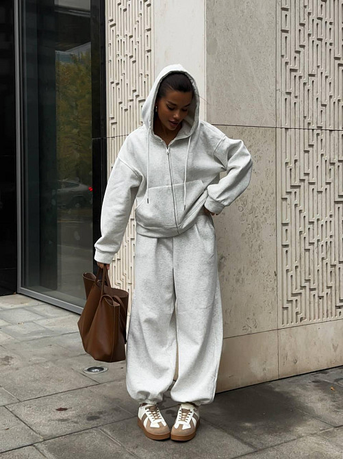 Женский стильный повседневный костюм двойка, качественная трехнить петля Одесса - изображение 1