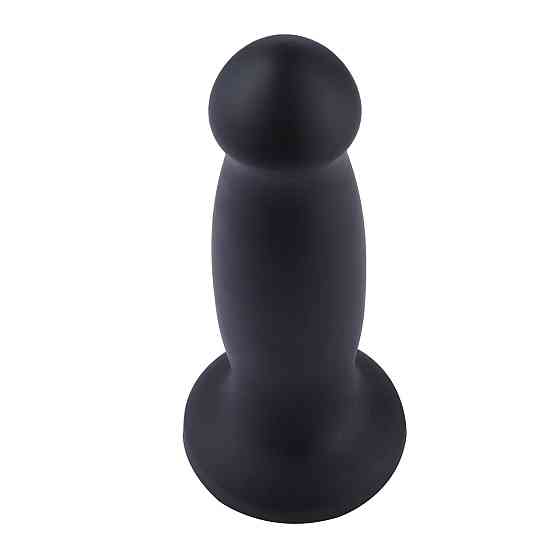 Силіконовий фалоімітатор для секс-машин Hismith 7.2" Black Silicone Anal Dildo, система KlicLok Sex Aura Київ
