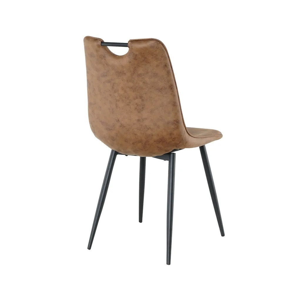 Стілець БРЕДЛІ, чорний/ античний шоколад Киев - изображение 3