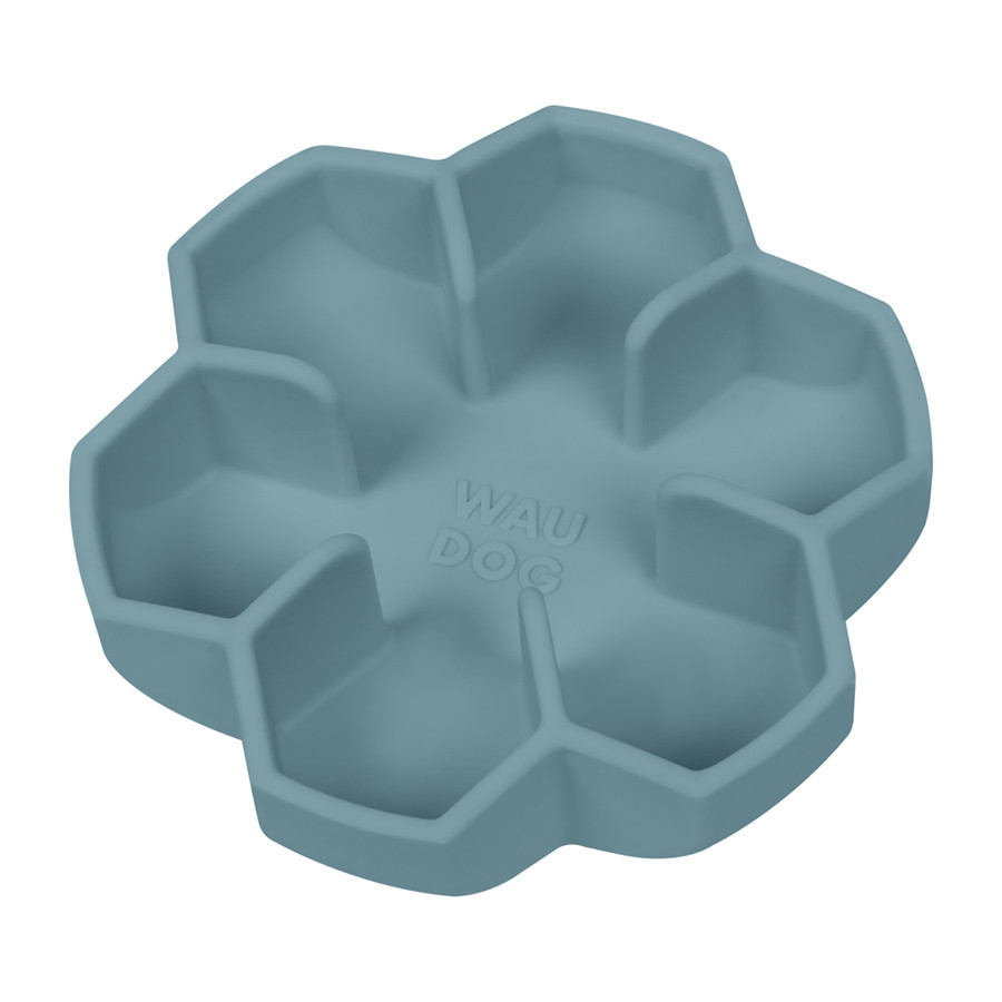 Миска для медленного питания WAUDOG Silicone, 750 мл, серый Киев - изображение 5