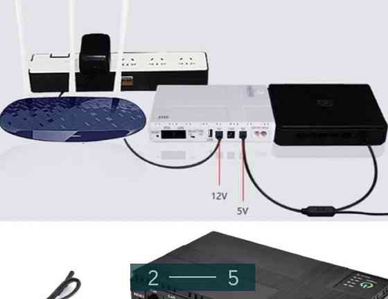 Павербанк для Роутера 18Вт. (UPS) на 10400мАч. Wi-Fi Киев