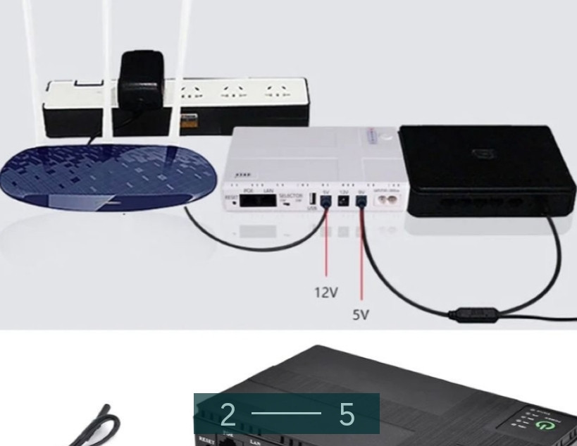 Павербанк для Роутера 18Вт. (UPS) на 10400мАч. Wi-Fi Киев - изображение 4