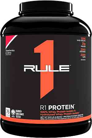 Протеин Rule One Protein 2.28 kg (Strawberries & Creme) Луцк