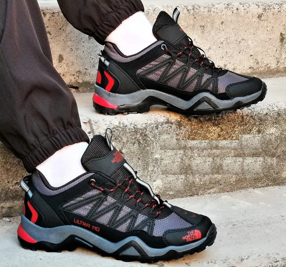 Термо Кросівки Сірі The North Face Futurelight Чоловічі Чорні Єврозима Норт Фейс (розміри: 40,41,42,43,44) Дніпро - фото 1