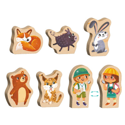 Пазл DoDo Хто живе в лісі? (300608) Вінниця - фото 6