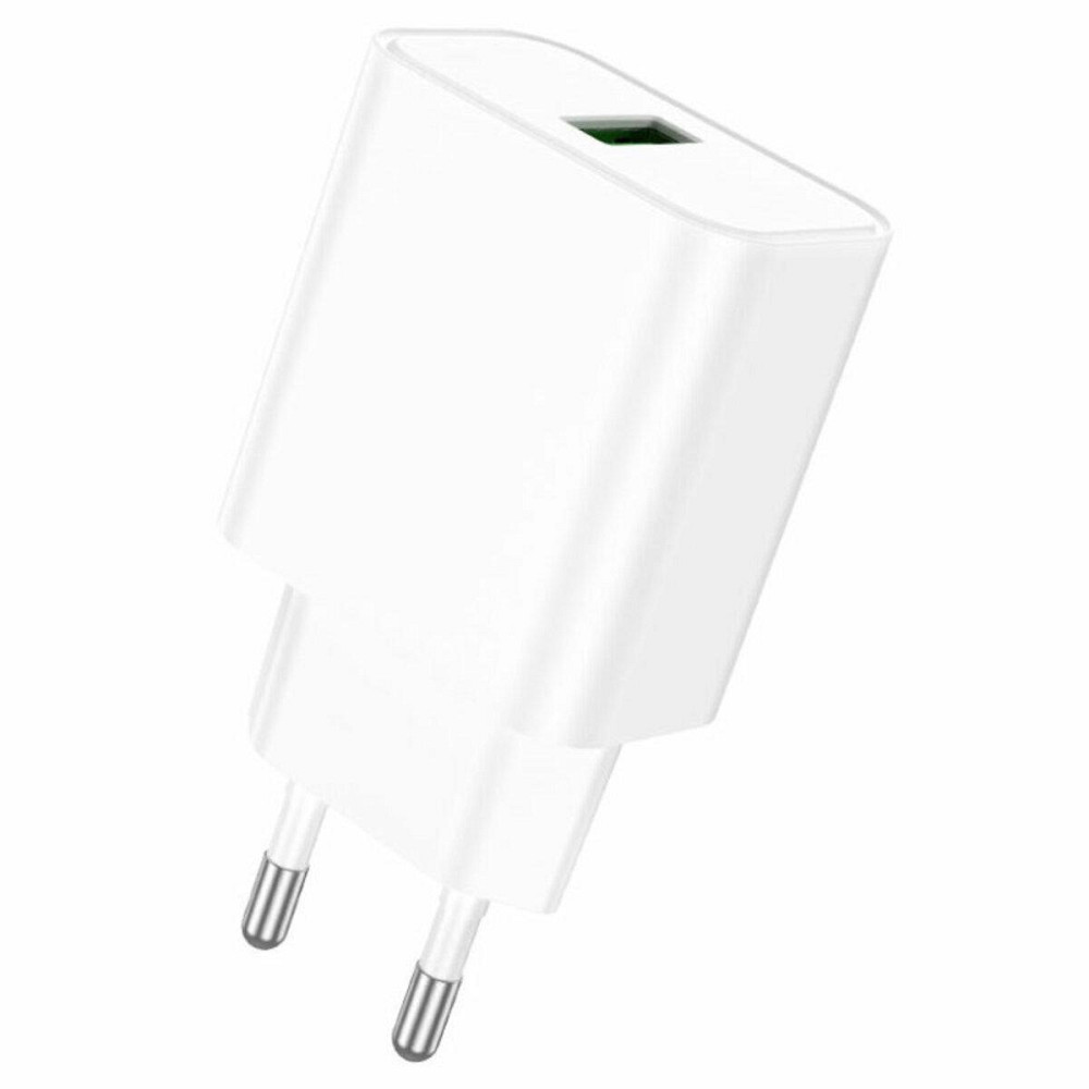 Мережевий зарядний пристрій BOROFONE BA72A Spring single port QC3.0 charger, колір білий BA72AW Одеса - фото 1