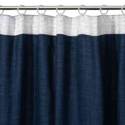 Штора Ardesto рогожка 100% полиэстер, 150х270 см синий темный (ART1020NA) Винница