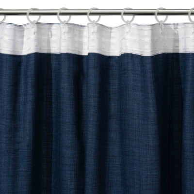 Штора Ardesto рогожка 100% полиэстер, 150х270 см синий темный (ART1020NA) Винница - изображение 4