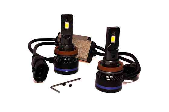 Комплект світлодіодних ламп TBS Design T19 H11 (PGJ19-2) Canbus 45W 9-32V 6000K Харків