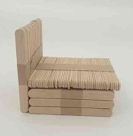 Палочка (9см) для мороженого деревянная (50шт 92мм*10мм*2мм) (1 пачка) Харьков